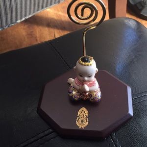 Porcelain hand painted Thai figurine